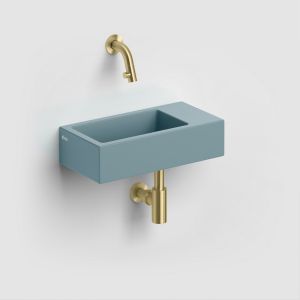 Clou MiniSuk CL065301182 designsifon voor fonteinen goud geborsteld PVD