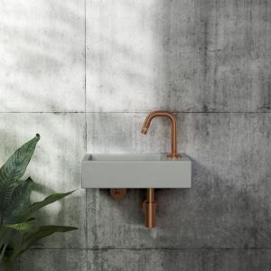 Clou MiniSuk CL065301183 designsifon voor fonteinen brons geborsteld PVD