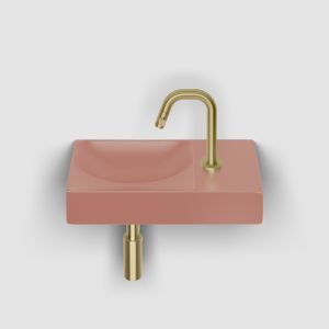 Clou Kaldur CL060500482R fonteinkraan staand (rechtse versie) goud geborsteld PVD