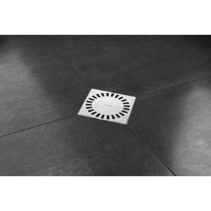 Easy Drain Aqua Brilliant AQUAB15X15 doucheput 15x15cm onder- en zijuitloop