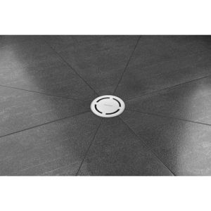 Easy Drain Aqua Round AQUARDX10MSI6 doucheput ø10cm zijuitloop