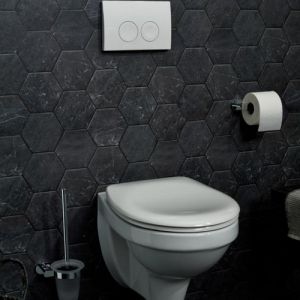 Haceka Gio 1208548 Toilettenpapierhalter chrom