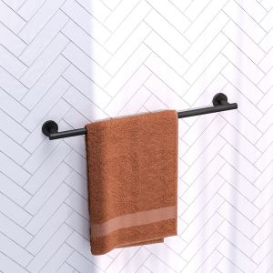 Brauer 5-S-220 towel rail 60cm matte black
