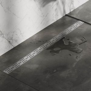 Brauer DR-LOSSR110NG loose standard grille 7 x 110cm stainless steel brushed