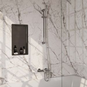 Brauer Edition 5-CE-041-1 Aufputz-Badewanne Thermostatarmatur SET 01 chrom