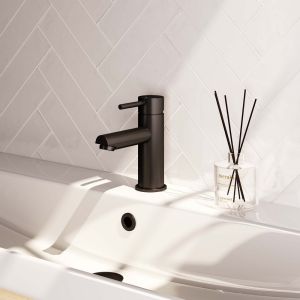 Brauer Edition 5-S-001 low surface-mounted basin mixer model A matte black