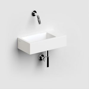 Clou Flush 3 CL0302031 ceramic fountain 36cm matte white