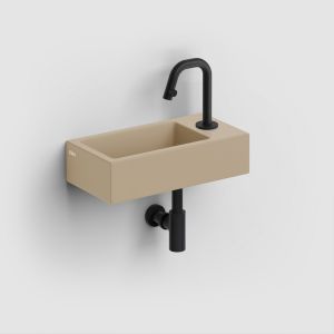 Clou Flush 3 CL0334030 ceramic fountain 36cm matte mustard