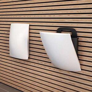 Pressalit 1090000 wand-afvalemmer, soft open, magnetische sluiting wit