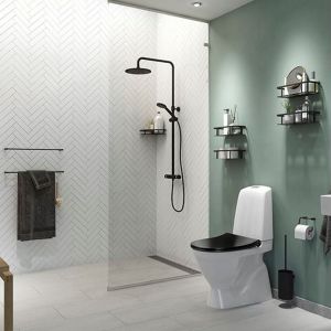 Pressalit Choice Q40200 Toilettenpapierhalter mattschwarz