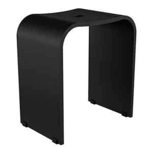 Smedbo Living Basic FB407 shower stool matte black