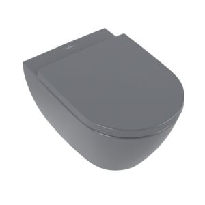 Villeroy en Boch Subway 3.0 8M42S1i4 toilet seat with lid graphite