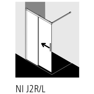 Kermi 2541177 reserve onderdelen rolwagen boven zwart soft RAL 9005